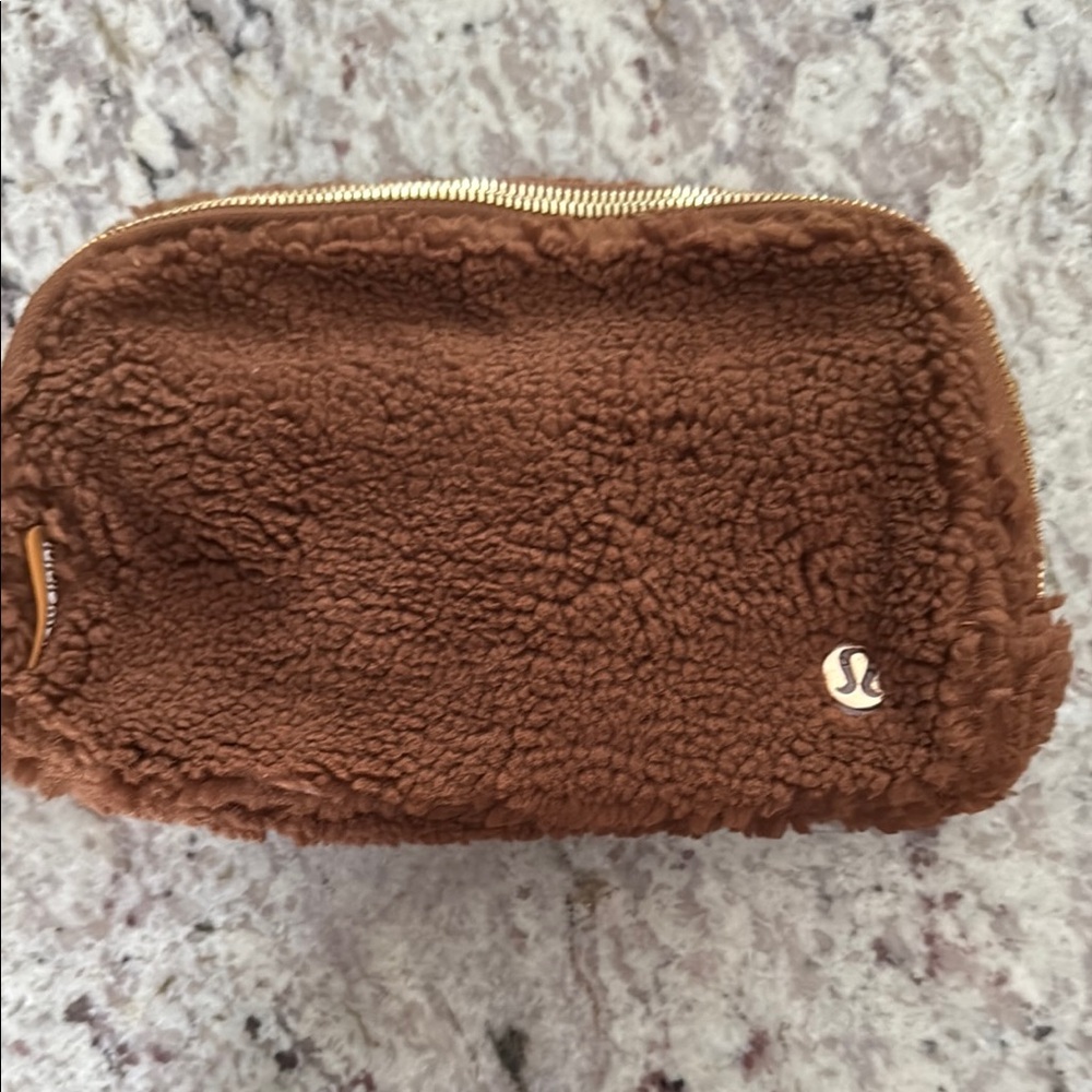 lululemon athletica Brown Cosmetic Bag Essential